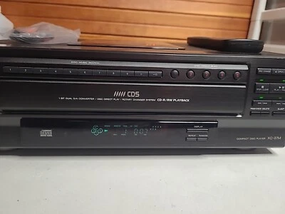 Aiwa XC-37M con cambiador de CD remoto 5 reproductor de discos compactos Hi-Fi estéreo probado Foto 1 de 4