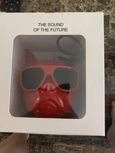 Adaptador de audio Bluetooth/micro USB altavoz inalámbrico para perros 6-8 horas de música rojo - Imagen 1 de 2