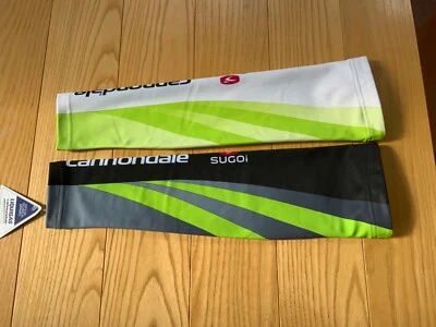 SUGOI Cannondale Liquigas CALENTADOR DE BRAZO PERSONALIZADO PARA BICICLETA DE CICLISMO Talla GRANDE Foto 1 de 4