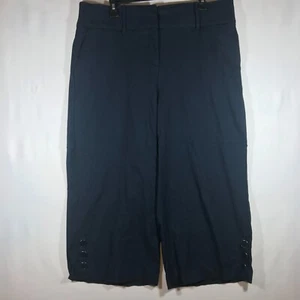 Lane Bryant Women's 14R Blue Wide Leg Dress Pants - Picture 1 of 9