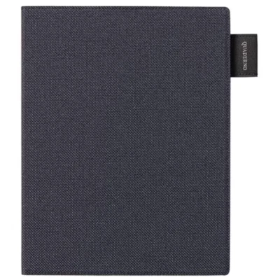 FUJITSU QUADERNO Cover A4 Size FMVCV41BK Blue Black Fabric Japan - image 1 of 4
