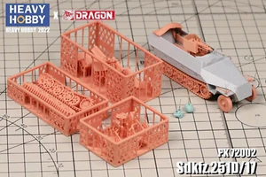 Heavy Hobby 1/72 Sdkfz.251D/17 veicolo blindato a mezza pista (con cannone da 2 cm) - Foto 1 di 4