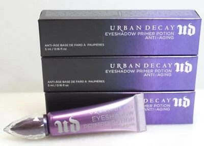 LOTE DE 3 SOMBRA DE OJOS URBAN DECAY IMPRIMACIÓN POCIÓN ANTIENVEJECIMIENTO 0,16 OZ Foto 1 de 2