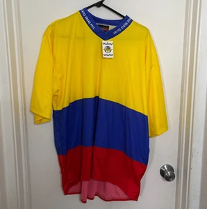 Vintage Early 2000s United States Grand Prix Jersey Colombian Flag Montoya - Picture 1 of 7