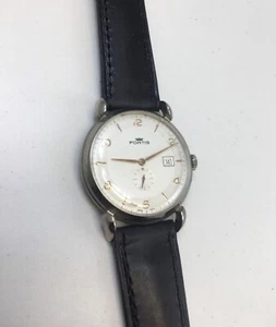 Reloj Pulsera Fortis Tear Drop Acero Inoxidable Cuarzo Hecho en Suiza En Funcionamiento - Imagen 1 de 15
