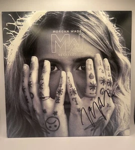 MORGAN WADE SIGNED RECKLESS VINYL ALBUM LP - BECKETT COA - Picture 1 of 3