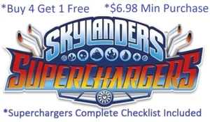 *Buy 4=1Free Skylanders SuperChargers Complete UR Set w Checklist*$6.98Minimum👾 - Picture 1 of 71