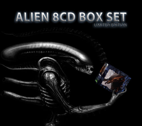 Alien Soundtracks Boxset - 8 x CD komplett - Limited Edition - Jerry Goldsmith