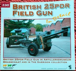 WWP britische 25pdr Feldpistole im Detail Fotohandbuch - Bild 1 von 2