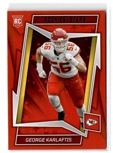 2022 Panini Rookies & Stars George Karlaftis RC #181 Red Kansas City Chiefs - Picture 1 of 2
