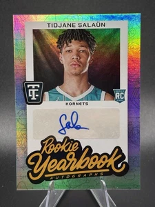 2024-25 Totally Certified Tidjane Salaun #RYA-SAL Rookie Yearbook Auto - Hornets - Bild 1 von 2