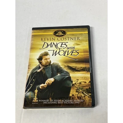 Dances With Wolves DVD Movie Kevin Costner 1990 Oscar Winner Full Screen - Image 1 of 4