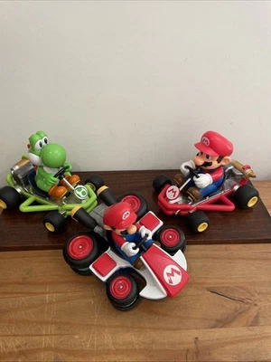 3 x Mario Kart RC Race Cars - Vehicles Only - Image 1 of 4