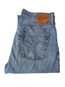 Levi's 501 Blue Jeans Size W 28 L 30 - Picture 1 of 3