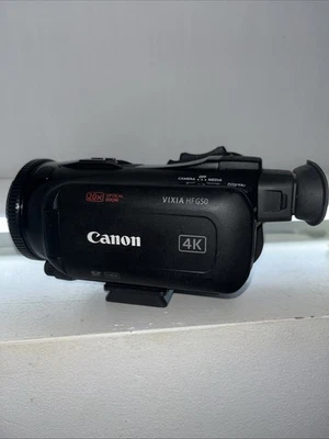 Canon VIXIA HF G50 Ultra High Definition Camcorder - Black - Image 1 of 4