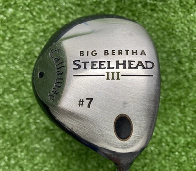 Callaway Big Bertha Steelhead III 7 Wood / RH / Regular Steel ~41" / jl8606 - Image 1 of 4
