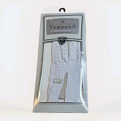 Nike Golf Verdana Mujer Izquierdo ML Cabretta Cuero Guante Blanco 2007 Nuevo en Caja Foto 1 de 4