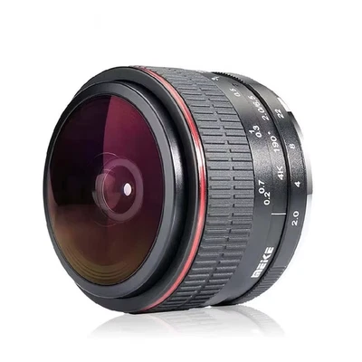 Meike 6.5mm F2 Ultra Wide Fisheye Prime Lens for Sony E-mount Mirrorless Camera - Image 1 of 4