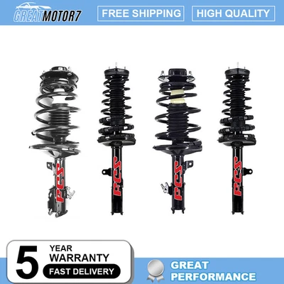 Conjunto completo de puntal y resorte PREMIUM 2 delanteros y 2 traseros Toyota Camry Solara Foto 1 de 4