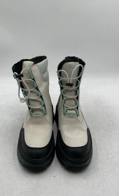 Timberland Womens Brooke Valley A5Y1C White Leather Round Toe Snow Boots Size 9 - Image 1 of 4
