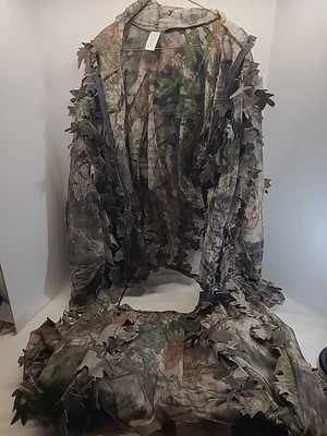 Mossy Oak Mens 2x/3x Camo Hunting Jungle Suite Jacket Pants Set Mesh Camo - Image 1 of 4