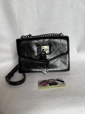 Bolso Bandolera Convertible DKNY Elissa Cuero Sintético - Negro Nuevo sin Etiquetas Foto 1 de 4