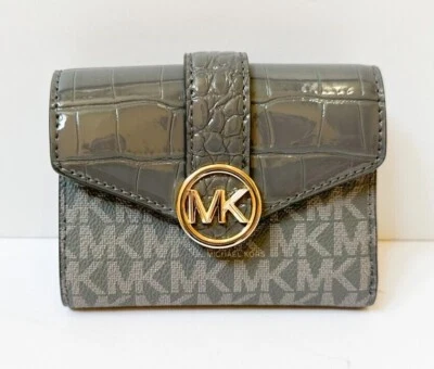 CARTERA MICHAEL KORS CARMEN DOBLE SOLAPA MEDIANA Foto 1 de 4