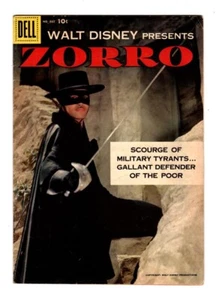 ZORRO 882 FN- (6.0)  DELL COMICS 1958 GUY WILLIAMS PHOTO COVER ALEX THOTH ART  * - Picture 1 of 2
