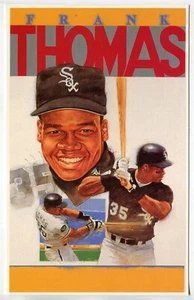 1992 Allan Kaye's Sports Cards Portrait Postcard #11 Frank Thomas Chi. White Sox - Picture 1 of 2