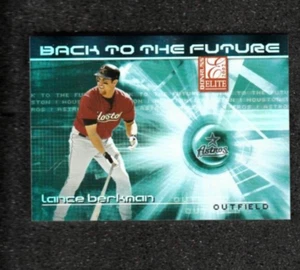 #D 152/500 BERKMAN / BAGWELL 2002 Donruss Elite BACK to the FUTURE Astros MINT - Picture 1 of 2
