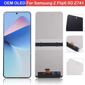 Conjunto de pantalla táctil pantalla LCD OEM AMOLED para Samsung Galaxy Z Flip6 5G F741 - Imagen 1 de 8
