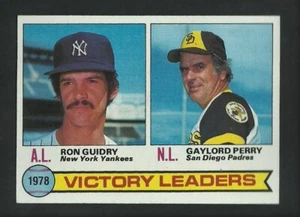 SET BREAK RON GUIDRY VICTORY LEADRS 1979 TOPPS #5 NM-MT - Picture 1 of 1