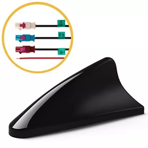 ✅ Dachantenne Autoantenne Shark FM GPS GSM passt für Vw Golf 5 6 7 Tiguan Fakra - Bild 1 von 7