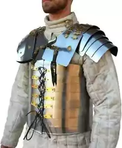 Lorica Segmentata Roman Legionnaire Armor Medieval Armor LARP Ancient Jacket - Picture 1 of 13