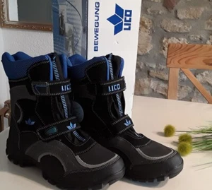 🌬Junge⛄ Winter /KLETT /SCHUHE Boots/Stiefel ❄ Gr. 41⛄Lico Schwarz, warm 🌬NEU - Bild 1 von 12