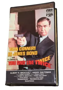 James Bond 007 You Only Live Twice Beta Max Tape Sean Connery - Imagen 1 de 4