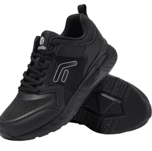 FitVille Wide Athletic Shoes for Men, Slip Resistant Work Shoes, Non Slip... - Picture 1 of 24