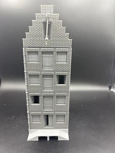 28 mm, 1/56, 3D gedruckt, unbemalt Dutch Building, WW2, Bolt Action (DUT -6) - Bild 1 von 10