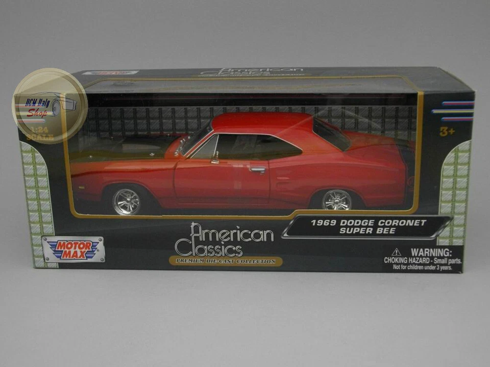 Dodge Coronet Superbee (1969) - Motormax 1:24 - MX73315RE - Immagine 1 di 1