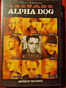 DVD Alpha Dog Inspirado en Eventos Verdaderos Pantalla Completa Sharon Stone Bruce Willis - Imagen 1 de 2