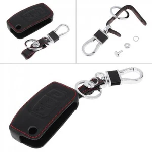Car Key Cover Holder with Keychain Fit for Ford Mondeo / Fiesta / Focus / S Max - Picture 1 of 10