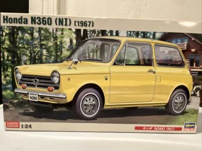 Kit Modelo Hasegawa Honda N360 NI 1967 Edición Limitada 1/24 Foto 1 de 4