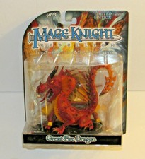 Mage Knight Rebellion Great Fire Dragon Limited Edition Figure Wiz Kids NISP