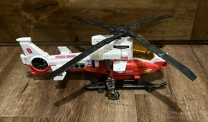 TONKA 2003 Rescue Lights Sound HELICOPTER 14" TOY Winch 04111 Red Chopper Fire - Picture 1 of 4