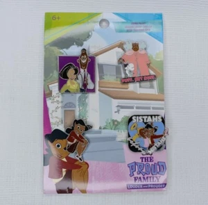 Juego de cuatro prendedores esmaltados Funko de Disney The Proud Family - Imagen 1 de 12