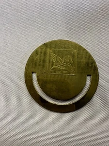 VINTAGE Reader's Digest Brass Bookmark  - Imagen 1 de 1