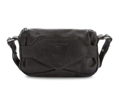 Bolsa de ombro Liebeskind Berlin feminina preta Matala cravejada couro V1509 - Imagem 1 de 3