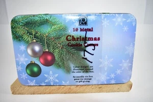10 cortadores de galletas de Navidad de metal 2008 nuevos precintados - Imagen 1 de 7