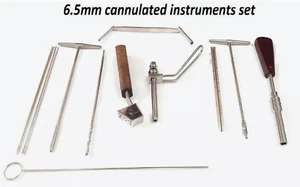 Orthopädisches 6,5 mm kanuliertes Schraubeninstrument 10er Set für Trauma - Bild 1 von 3