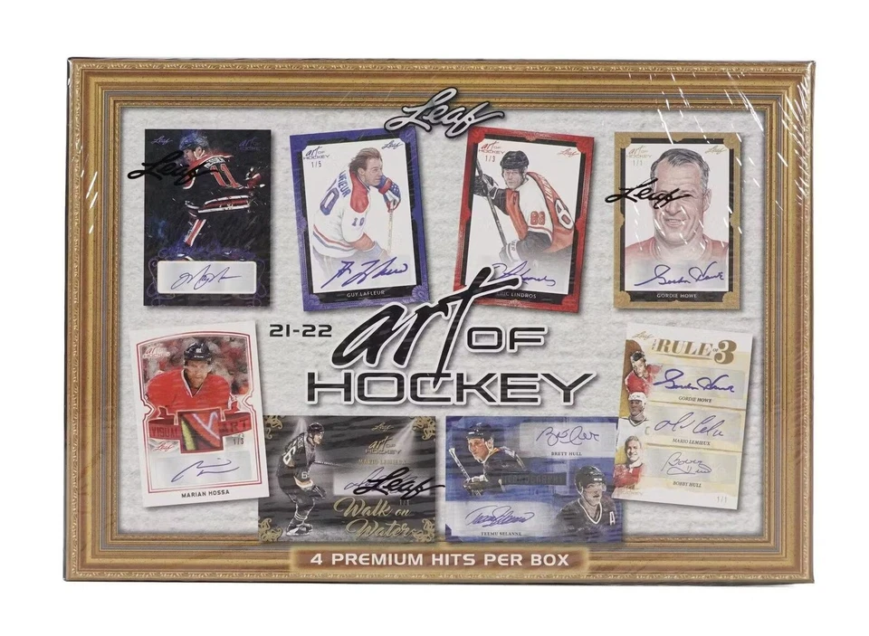 Leaf 2021-22 Art of Hockey Hobby Box - 4 Cards